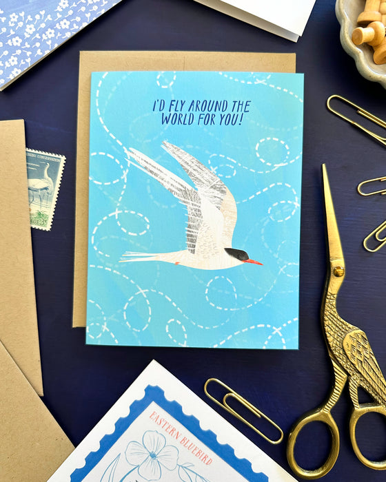 Arctic Tern Love | Greeting Card