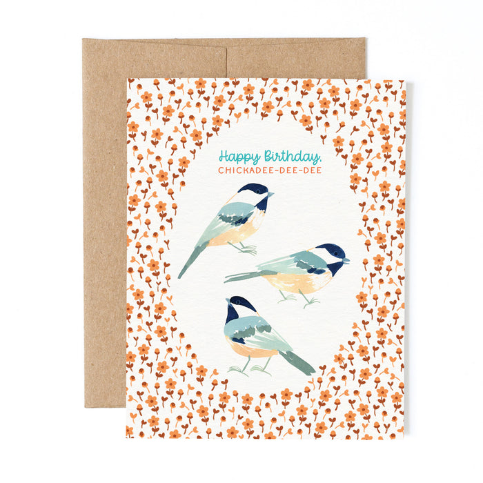 Chickadee Birthday | Greeting Card