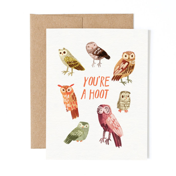 You're a Hoot | Owl Greeting Card